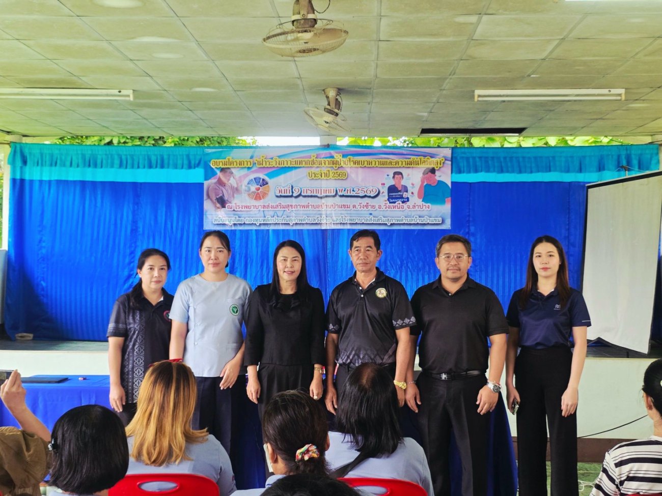 โครงการเฝ้าระวังภาวะแทรกซ้อนจากผู้ป่วยโรคเบาหวานและความดันโลหิตสูง ประจำปีงบประมาณ พ.ศ. 2569