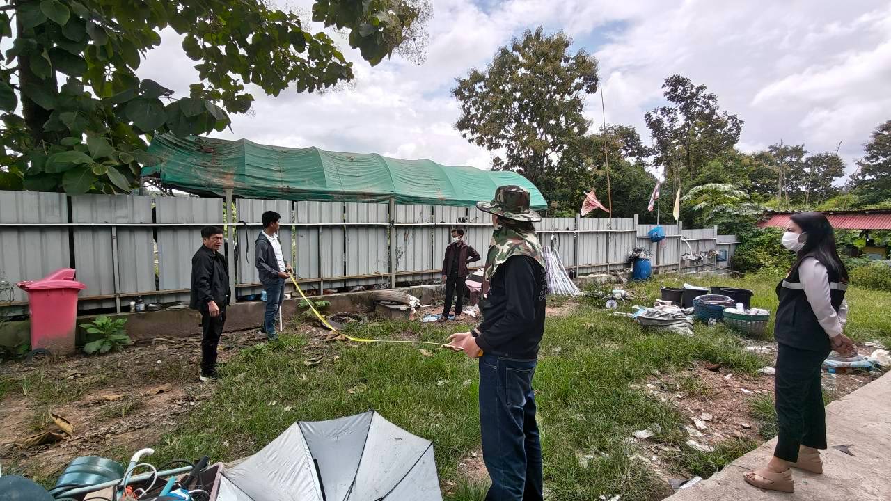 สำรวจพื้นที่ศูนย์บริหารจัดการขยะ ฯ