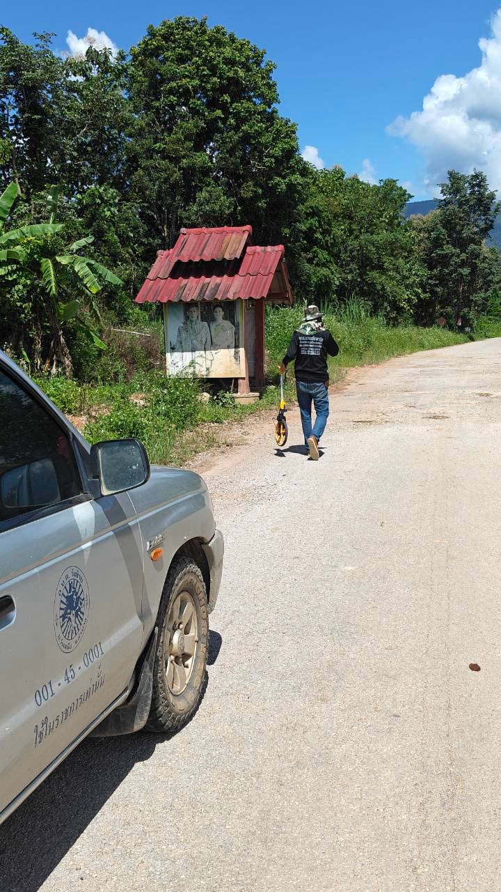 สำรวจพื้นที่ บ้านแม่สุขใน หมู่ที่ 4 และ บ้านน้ำหลง หมู่ที่ 6