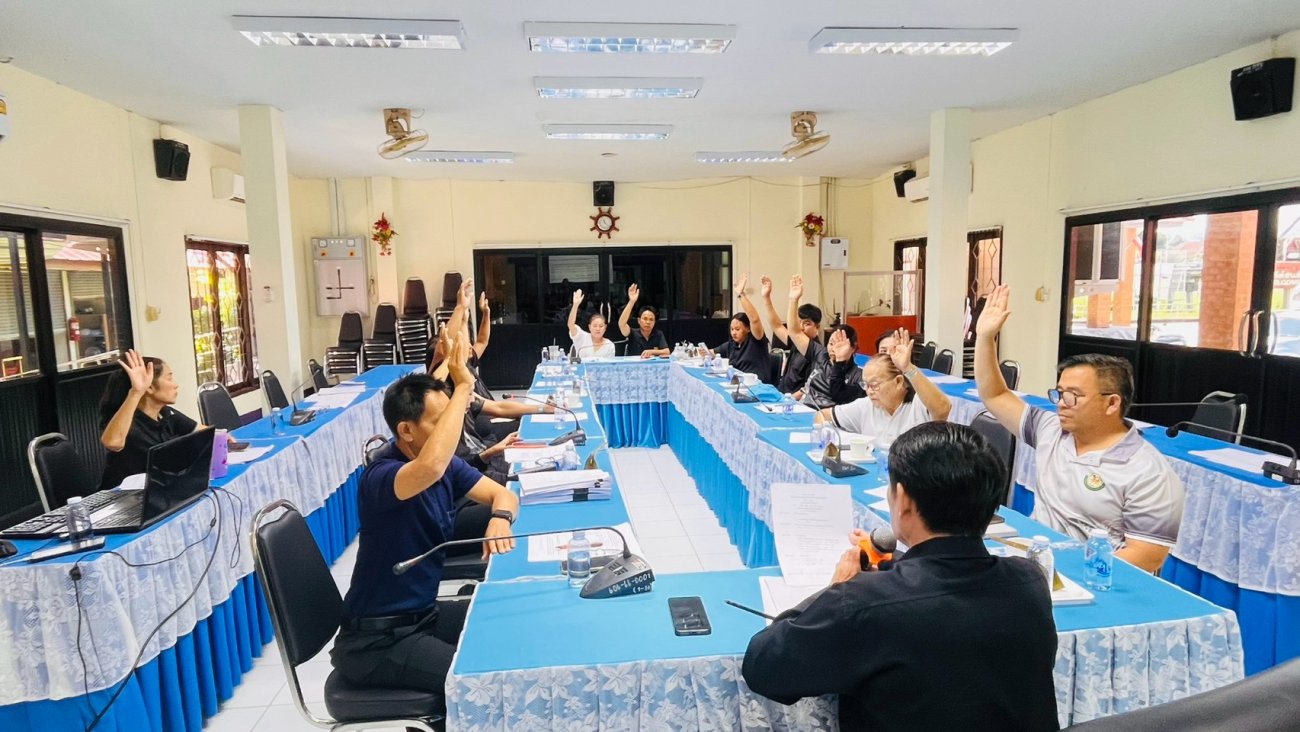 ประชุมร่างแผนพัฒนาท้องถิ่น คณะกรรมการแผนพัฒนาท้องถิ่นองค์การบริหารส่วนตำบลวังซ้าย ( พ.ศ. 2566 - 2570 )